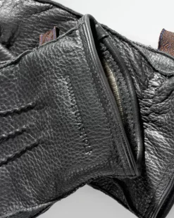 Gloves leather black