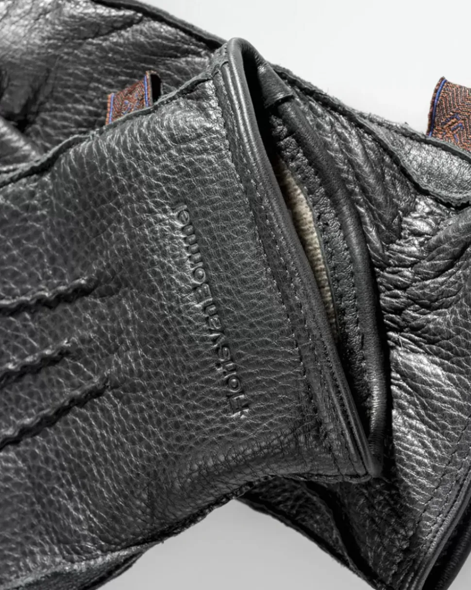 Gloves leather black