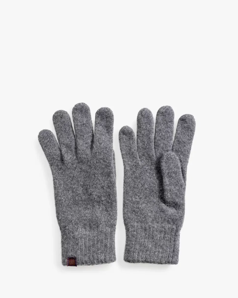 Gloves wool grey