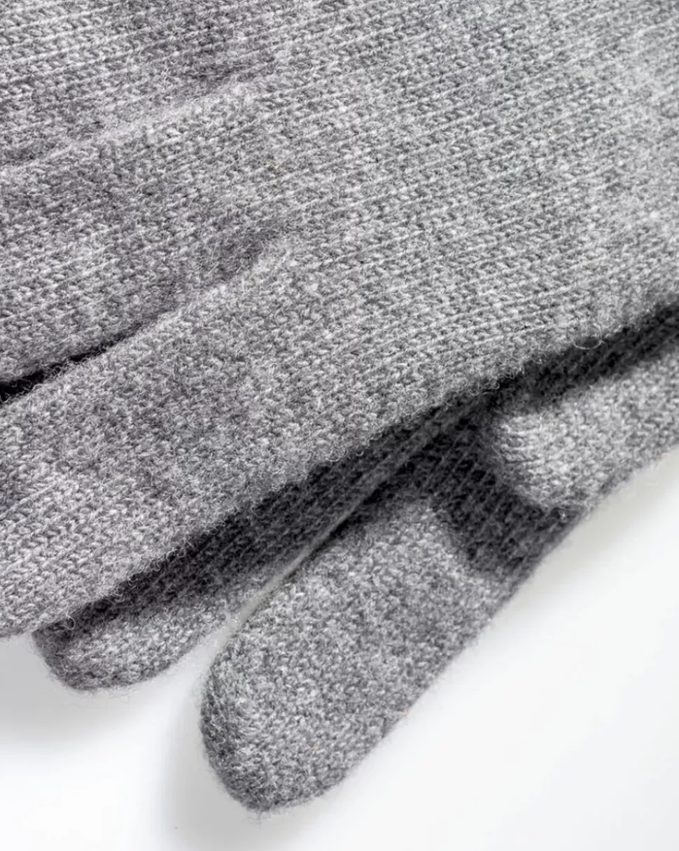 Gloves wool grey