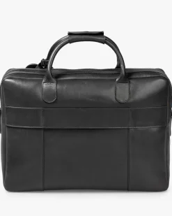 Office bag leather black