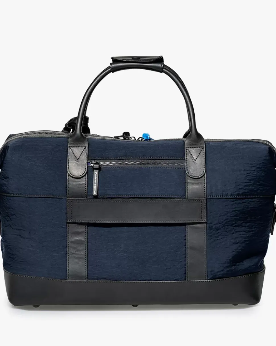 Overnight textile blue
