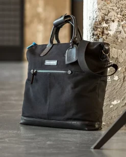 Tote bag textile black